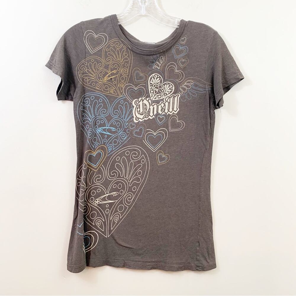 O’Neill Heart Hippie Brown T-Shirt